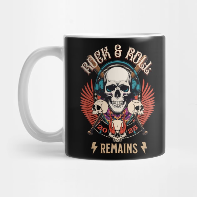 Rock & Roll Remains by Urbanprint